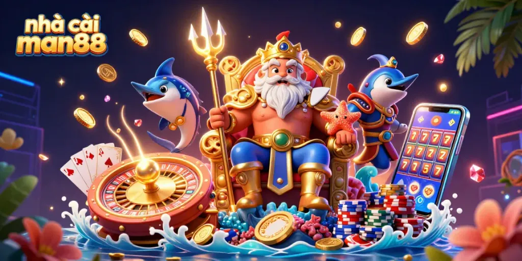 Experience thrilling wins at nhà cái man88 with vibrant casino games and engaging visuals.