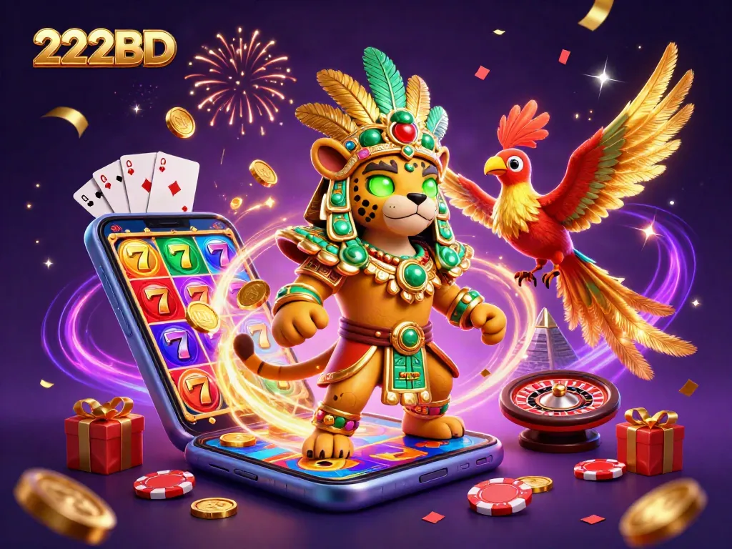 Engage with thrilling slot games at 222BD featuring vibrant symbols and exciting gameplay.