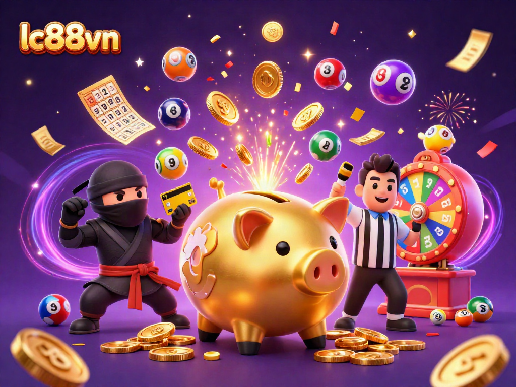 Engage in thrilling games at lc88vn with dynamic characters and vibrant casino elements.