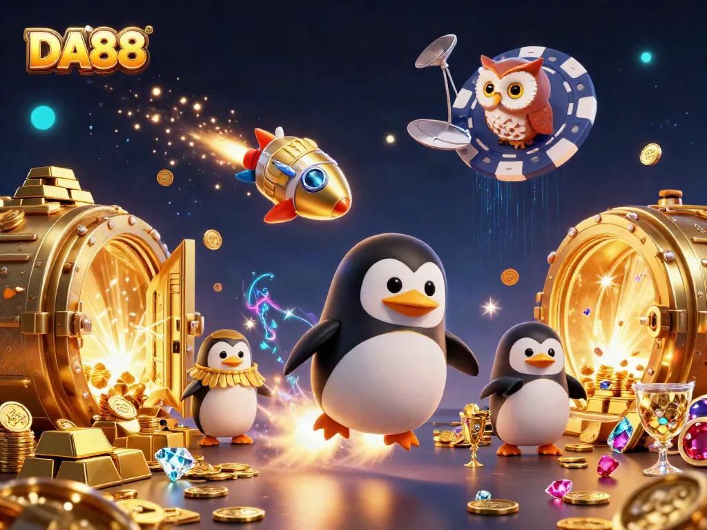 Engage with DA88 by spinning through a vibrant casino universe with treasures and playful characters.